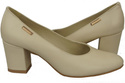 Damenschuhe Pumps Beige Naturnarbenleder 125 ElitaBut