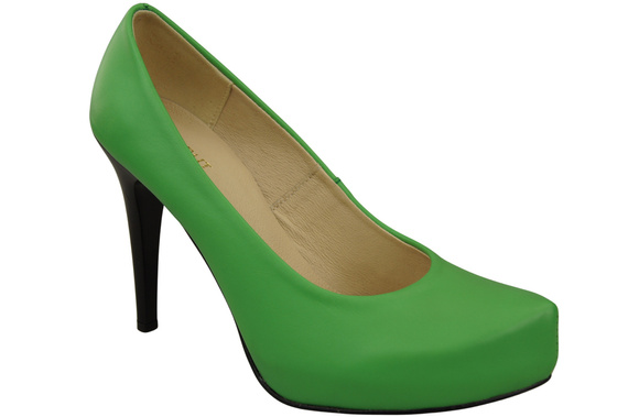 Damen Footwear Limette Stiletto Pumps Naturleder 205 ElitaBut