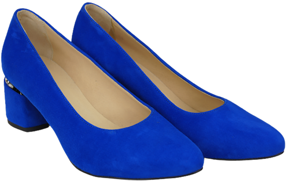 Damenschuhe Azure Pumps Natürliches Wildleder 143 Von ElitaBut