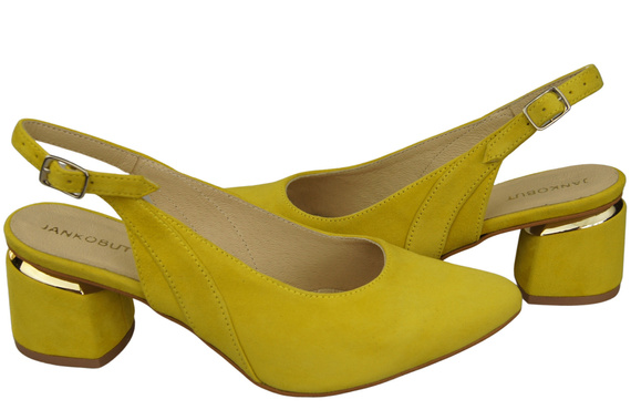 Damensandalen aus natürlichem Wildleder Lemon Eleganz und Komfort 196 von ElitaBut