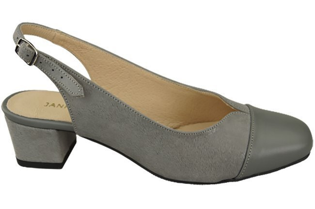 Damenschuhe Sandalen Naturleder 165 Grau ElitaBut