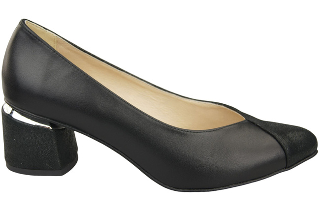 Einzigartige Damenschuhe aus Naturleder Fühlen Sie Luxus an Ihren Füßen Schwarz 191 ElitaBut