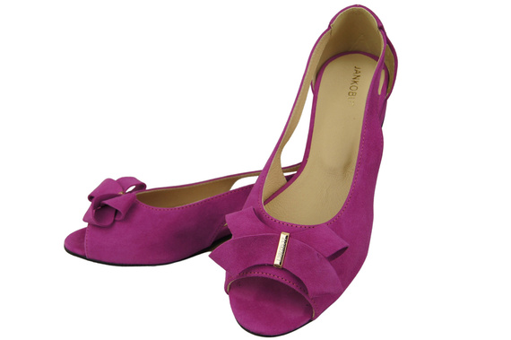 Schuhe Damensandalen Cyclamen Naturleder Wildleder 994 Kombination aus Stil und Komfort ElitaBut