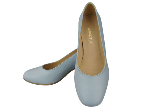 Damenschuhe Pumps Naturleder 171 Hellblau ElitaBut
