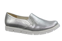 Schuhe Damenschuhe, Naturleder, Silber 929 ElitaBut