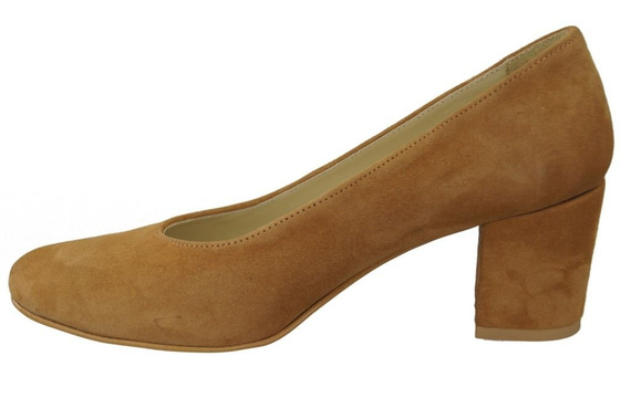 Damenschuhe Rote Pumps Natürliches Wildleder 125 ElitaBut