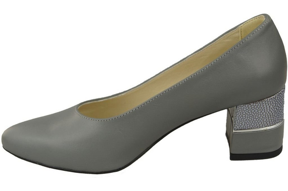 Damenschuhe Pumps Grau Naturleder 142 ElitaBut
