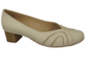 Damenschuhe Pumps Naturleder Beige Ecru 786 ElitaBut