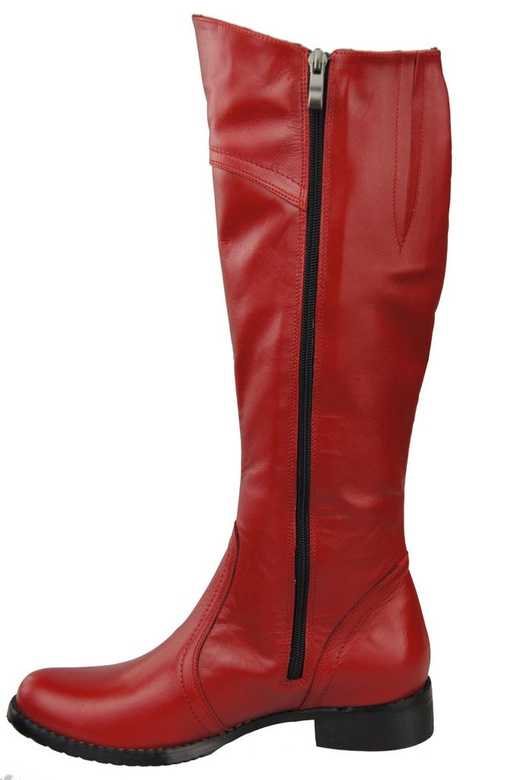 Damenstiefel, Stiefel, Naturleder 597 Red ElitaBut