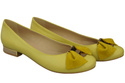 Damen Ballerinas Naturleder Lemon 894 ElitaBut