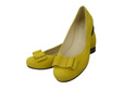 Damenschuhe Ballerinas Lemon, Naturleder, Wildleder 126 ElitaBut