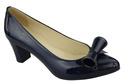 Damenschuhe Pumps Naturleder Marineblau Lack 975 ElitaBut