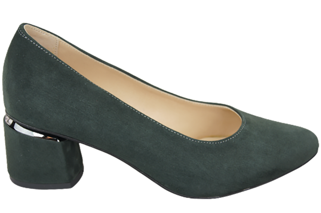 Damenschuhe Graphite Pumps Natürliches Wildleder 143 Von ElitaBut