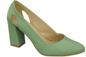 Damenschuhe Pumps Mint, Naturleder 184 ElitaBut