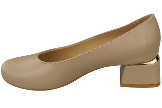 Damenschuhe Pumps Naturleder 159 Cappuccino Lico ElitaBut