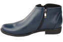 Frühlingsstiefel für Damenschuhe, Naturleder, Marineblau 872 ElitaBut
