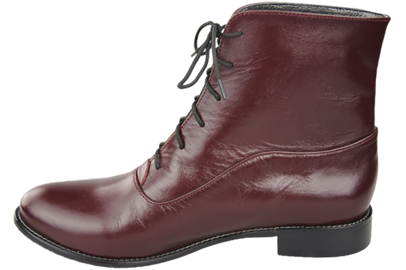 Damenschuhe Frühling/Herbst Naturleder Burgund 155 L ElitaBut