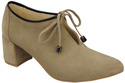 Damenschuhe Beige Schuhe, natürliches Veloursleder 183 ElitaBut