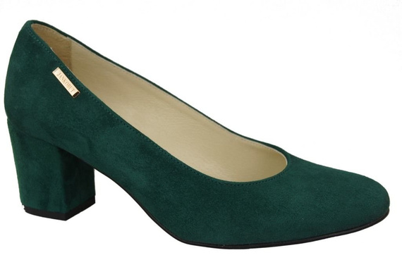 Damenschuhe Pumps Malachit Naturleder Wildleder 125 ElitaBut