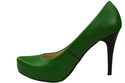 Damen Footwear Grün Stiletto Pumps Naturleder 205 ElitaBut