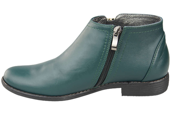 Damenschuhe Damenstiefel Warmes Naturleder Malachite 872 Von Elitabut