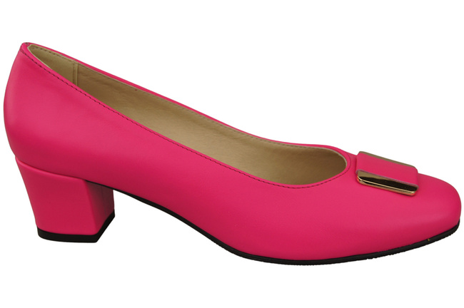 Damenschuhe Pumps Naturleder 187 Neon Pink ElitaBut