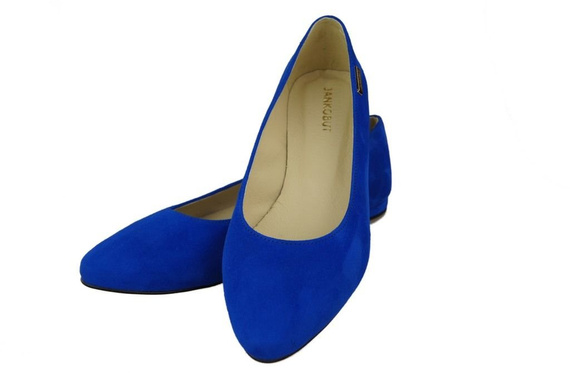 Damenschuhe Ballerinas Azure Naturleder Wildleder 131 ElitaBut