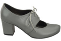Schuhe Damenschuhe, Naturleder, Grau 161 ElitaBut