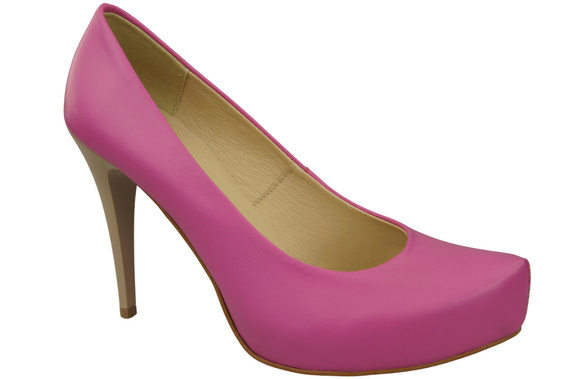 Damen Footwear Fuchsie Stiletto Pumps Naturleder 205 ElitaBut