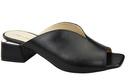 Damen Schuhe Absätze Flip Flops Schwarz Naturleder 210 ElitaBut