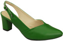 Damen Footwear Grün Stiletto Sandalen Natural Leder 217 ElitaBut