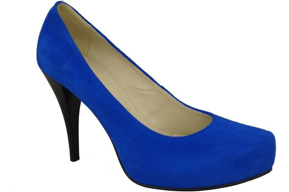 Damenschuhe Azure Pumps Natürliches Wildleder 644 ElitaBut