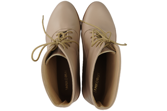 Damenschuhe Frühling/Herbst Naturleder Cappuccino-Maserung 155 L ElitaBut