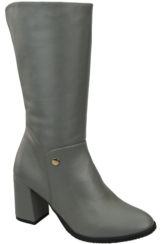 Footwear Damen-Halbstiefel, Naturleder, Grau 189 ElitaBut