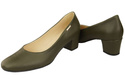 Damenschuhe Pumps Naturleder 172 Olive ElitaBut