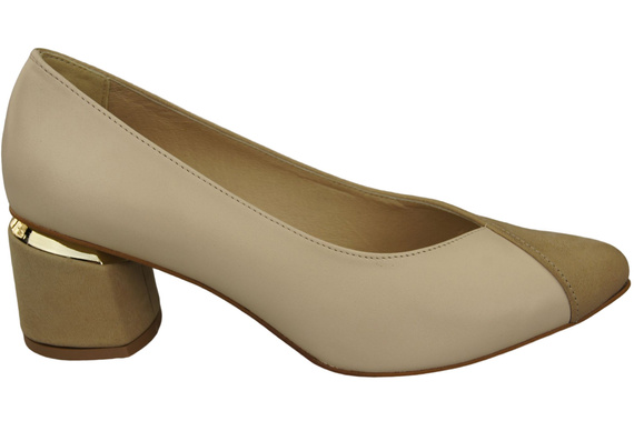 Einzigartige Damenschuhe aus Naturleder Fühlen Sie Luxus an Ihren Füßen Beige 191 ElitaBut