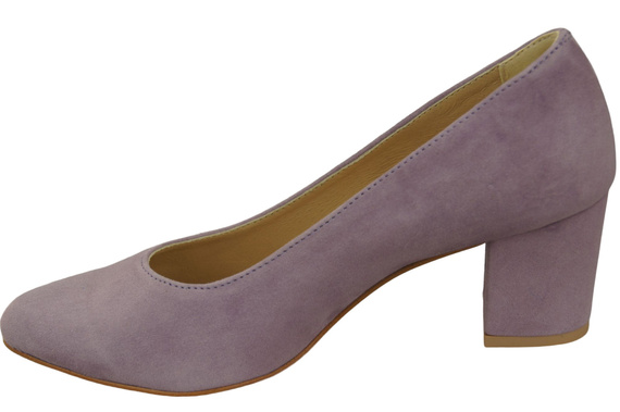 Damenschuhe Pumps Lila Naturleder Wildleder 106 ElitaBut