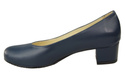 Damenschuhe Pumps Naturleder 116 Marineblau ElitaBut