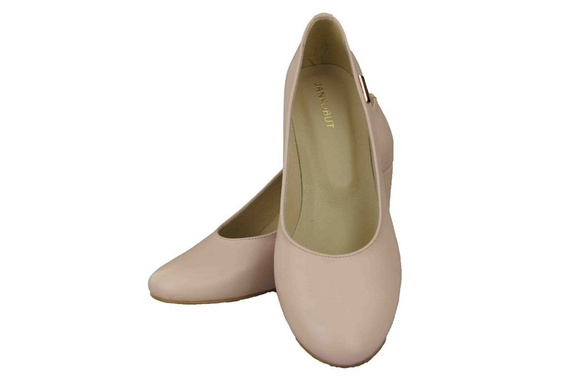 Damenschuhe Pumps Rosa Puder Naturnarbenleder 125 ElitaBut