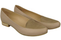Damen Ballerinas Lords, Naturleder Cappuccino Lico 908 ElitaBut