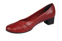 Damenschuhe Pumps, Naturleder, Rot 786 ElitaBut