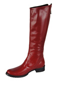 Damenstiefel, Stiefel, Naturleder, Rot 749 ElitaBut
