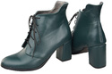 Winter-Schnürstiefel für Damen, Naturleder, Malachite 174, von ElitaBut