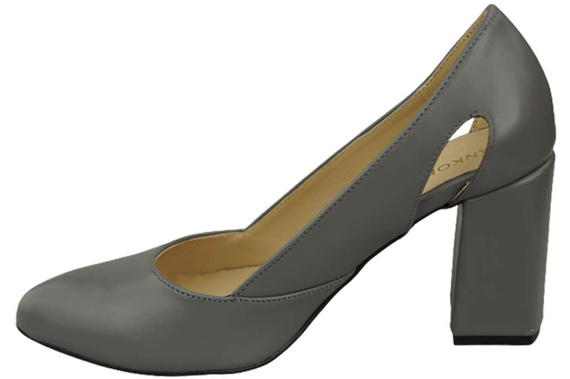 Damenschuhe Pumps Grau Naturleder 184 ElitaBut