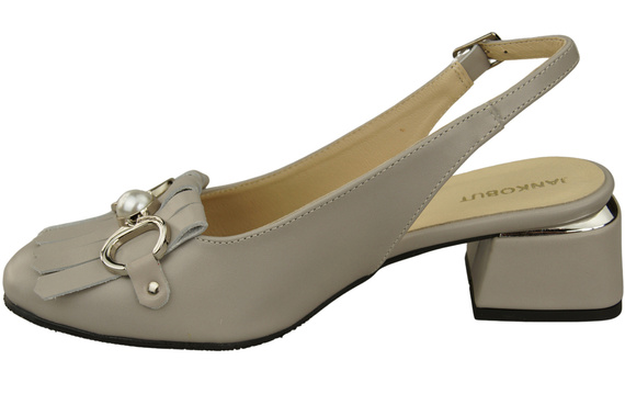 Damenschuhe Helle Esche Sandalen mit Fransen verziert Naturleder 208 ElitaBut