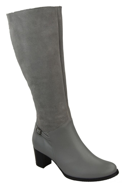 Schuhe Damenstiefel, Naturleder 101 Popiel ElitaBut