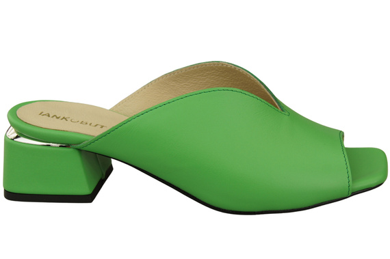 Damen Schuhe Absätze Flip Flops Limette Naturleder 210 ElitaBut