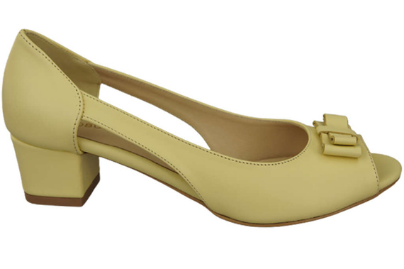 Damenschuhe Bananensandalen Naturleder 145 ElitaBut