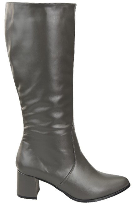 Klassische Damenstiefel, Naturleder, Graphit 175 ElitaBut