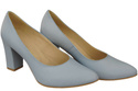 Damenschuhe Pumps Hellblau Naturleder 170 ElitaBut